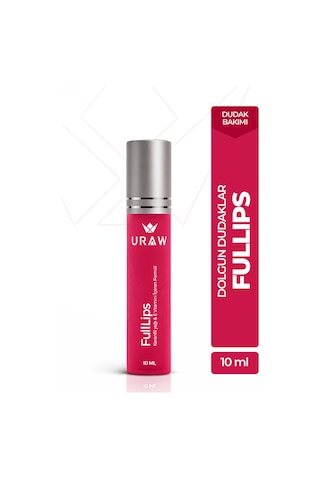 Uraw Full Lips Dolgun Görünüm ve Işıltı Etkili Dudak Dolgunlaştırıcı 10 ML
