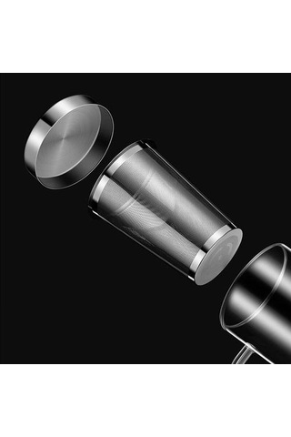 Cam Su Şişesi Çay Demlik Filtre Kahve Kupa Ev Yalıtımlı Ofis Bardağı İle Handgrip Seyahat Kupa Su Bardağı Bira Steins 07 Beyaz