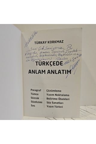 Türkçede Anlam Anlatım Paragraf, Tümce, Sözcük, Sözdizimi, Ses, Çözümleme, Yazım Noktalama, Belirtme Öbekleri, Söz Sanatları, Yazın Türleri -yazar Mu