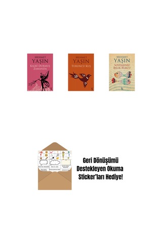 Kalbi Durmuş Zamanda + Turuncu Kuş + Soydaşınız Balık Burcu + Okuma Sticker'ları