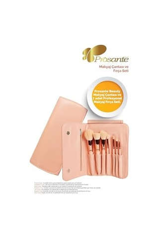 Beauty Makyaj Çantası Ve Fırça Seti