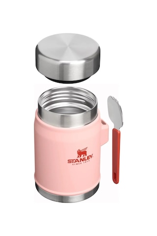 Stanley Classic Legendary Kaşıklı Yemek Termosu 0.4l / Peach Rose Pembe