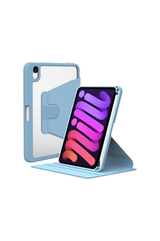 Apple Uyumlu iPad Mini 2021 (6.Nesil) Kılıf Zore Nayn Dönebilen Standlı (529909940)