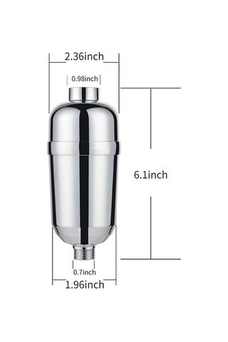 Tongxida Bosphorusboutique Zg Yumuşatıcı Yüksek Su Sert Metalleri Leezsing Klor Kartuşları Gümüş Giderir Florür Filtresi Filt Gümüş