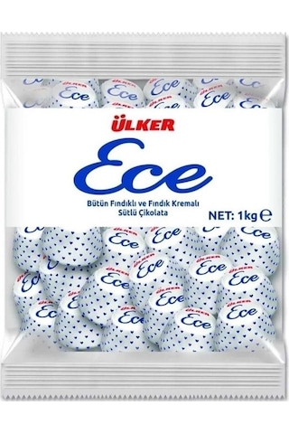 Ülker Ece İkramlık Fındıklı Çikolata 1 KG