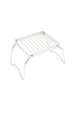 Youmex Katlanabilir Paslanmaz Çelik Kamp Ocağı - Mangal, Yemek Pişirme Ve Kahve İçin Gümüş