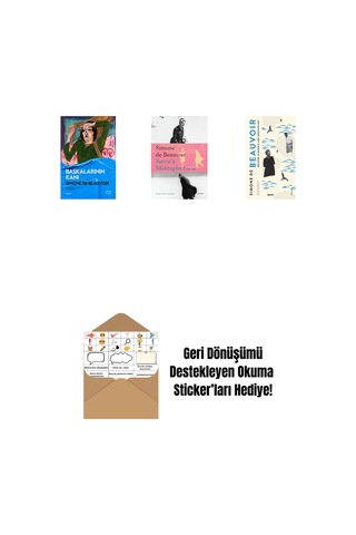 Başkalarının Kanı + Sartre A Mektuplar 1: 1930-1939 + Müphemlik Ahlakı Üzerine - Pirus Ve Sineas + Okuma Sticker'ları