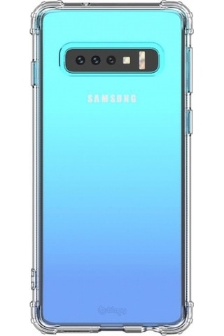 Blogy Galaxy S10 İle Uyumlu Crystal Fit Kılıf Crystal Clear