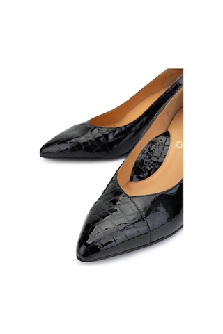 Relax Anatomic Kadın Hakiki Deri Siyah Comfort Ayakkabı 611 H55047 Bn Ayk Y25 Black Crc/black Vrnc Siyah