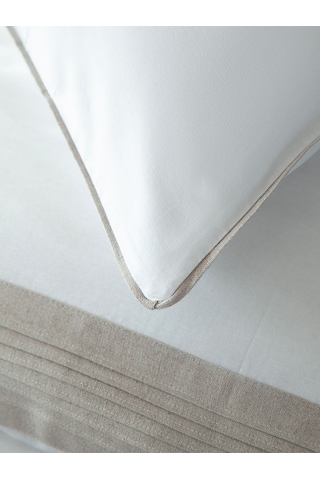 Bedline Şönil Nevresimli Yatak Örtüsü Seti Çift Kişilik Eternal Gri Gri