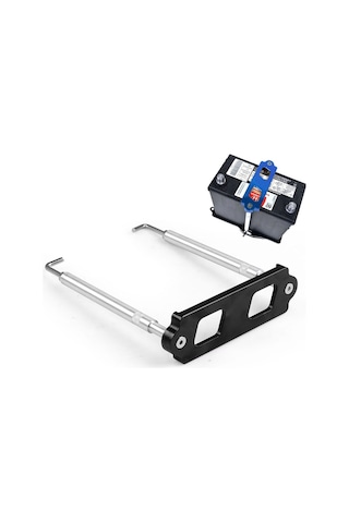 Sones Honda Civic 1988-2000 İçin Araba Alüminyum Alaşımlı Pil Sabitleme Braketi Mavi