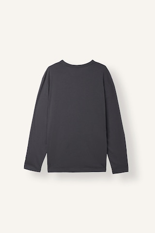 Defacto %100 Pamuk Baskılı Regular Fit Uzun Kollu 2li Pijama Takımı J0334ax26auar150 Antrasit-ar150