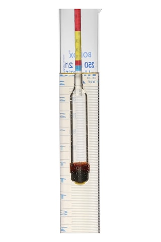 Alkol-Metre Ölçer ve 250 Ml Cam Mezür Alman Malı