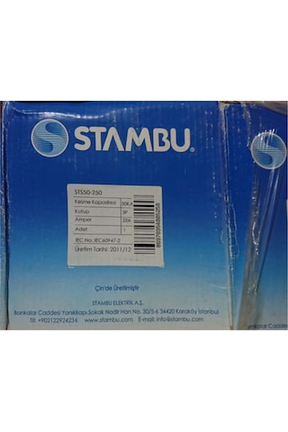 Stambu Kompakt Şalter Şeçenekleriyle