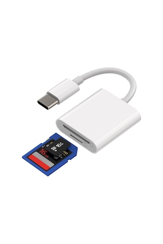 Type C Kart Okuyucu Microsd- Sd 2 İn 1