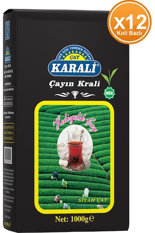 Karali Hediyelik Dökme Çay 12 x 1 KG
