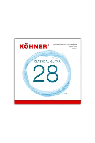 Köhner Kh-28 Profesyonel Klasik Gitar Teli 0.28
