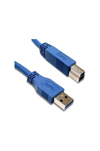 Usb 3.0 Data Kablosu - Usb 3.0 Yazıcı Kablosu 1.5 Metre