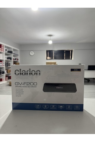 Clarıon Gv-f200 G05 Front 4k+1080p Ön Arka Sürüş Güvenlik Kamerası 24 Saat Kayıt Özellikli