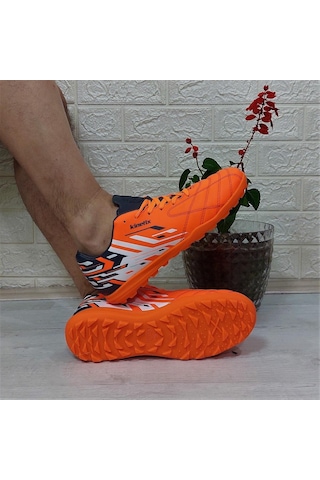Kinetix Kamıkaze Tf Turuncu Kaymaz Halı Saha Futbol Ayakkabı 001