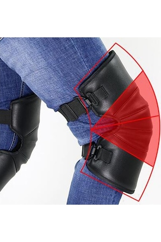 Novahub Yeşil Termal Store Rüzgar Pedleri Motosiklet Kol Kalınlaşmak Isıtıcıları Geçirmez Diz Yd Yeşil