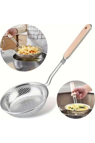 Paslanmaz Çelik Patates Biber Patlıcan Kabak Kızartma Makarna Del