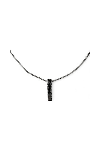 Çelik Koruyucu Haç Kolye Silver