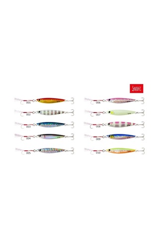 Lucky John Basara Jig Yem 40gr 018-green Gold Glass