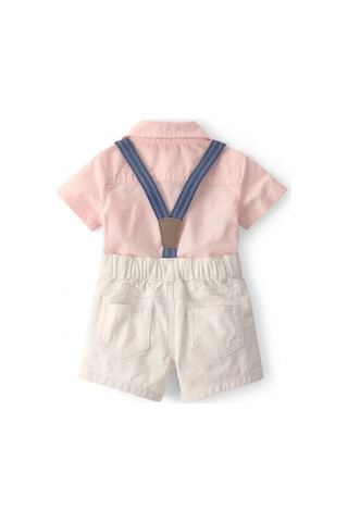 Carter's Erkek Bebek Body Şort Set 1u634810 Pembe