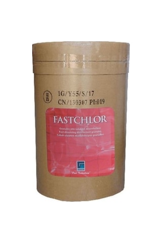 Fastchlor 50 Kg %56 Aktif Toz Klor Stabilize Diklor Granül - %56 Chlorine Granular-tbiz