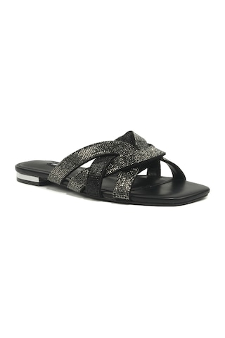 Nine West Etsına 6fx Siyah Kadın Düz Terlik 000000000102052447 Siyah