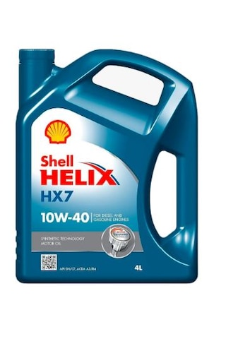 Shell Helix HX7 10W-40 Sentetik Motor Yağı