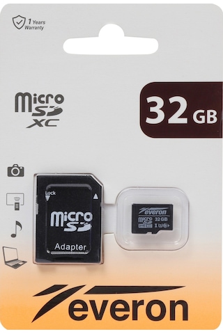 Everon 32 GB Micro SD Adaptörlü Hafıza Kartı