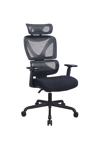 Unique-sx Yönetici Ve Çalışma Koltuğu - Siyah 74x119.5-129x65.5 Cm