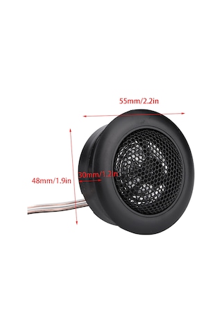 Geeroyoo 120w 12v Dc Oto Saf Yüksek Ses Hoparlörü - Kompakt Kurulumlu, Dayanıklı Pe Kapaklı, Tüm Oto Ses Sistemlerine Uyumlu