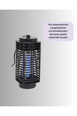 Elektrikli - 545 - Uv Işıklı Sivrisinek Ve Böcek Öldürücü Sessiz Ve - Csmo-tex - Güvenli Tuzak