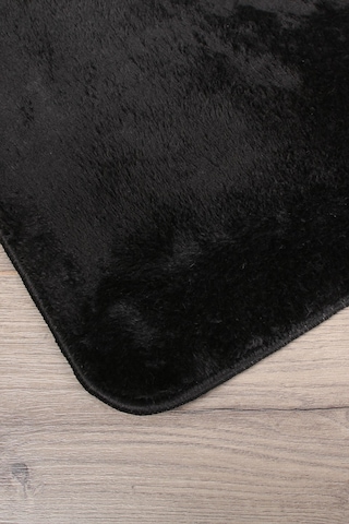 Relax Siyah 80x150 + 50x80 Cm Büyük Ebat 2'li Banyo Halısı Paspas Siyah