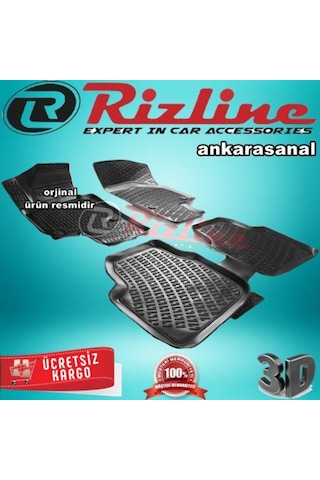 Rizline Skoda Super B 3D Paspas Havuzlu 2008-2014 Arası 4 Prç N11.20406