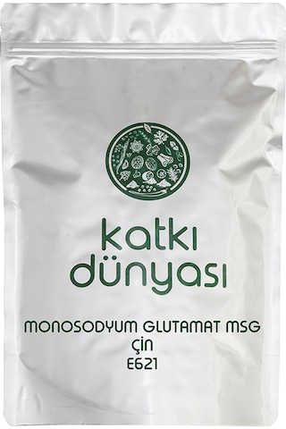 Katkı Dünyası Monosodyum Glutamat MSG Çin E621 5 KG Katkı Dünyası Monosodyum Glutamat MSG Çin E621 5 KG