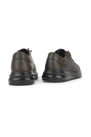Ziya, Erkek Hakiki Deri Sneaker 153423z73 Kahve 153423z73 300 Kahve