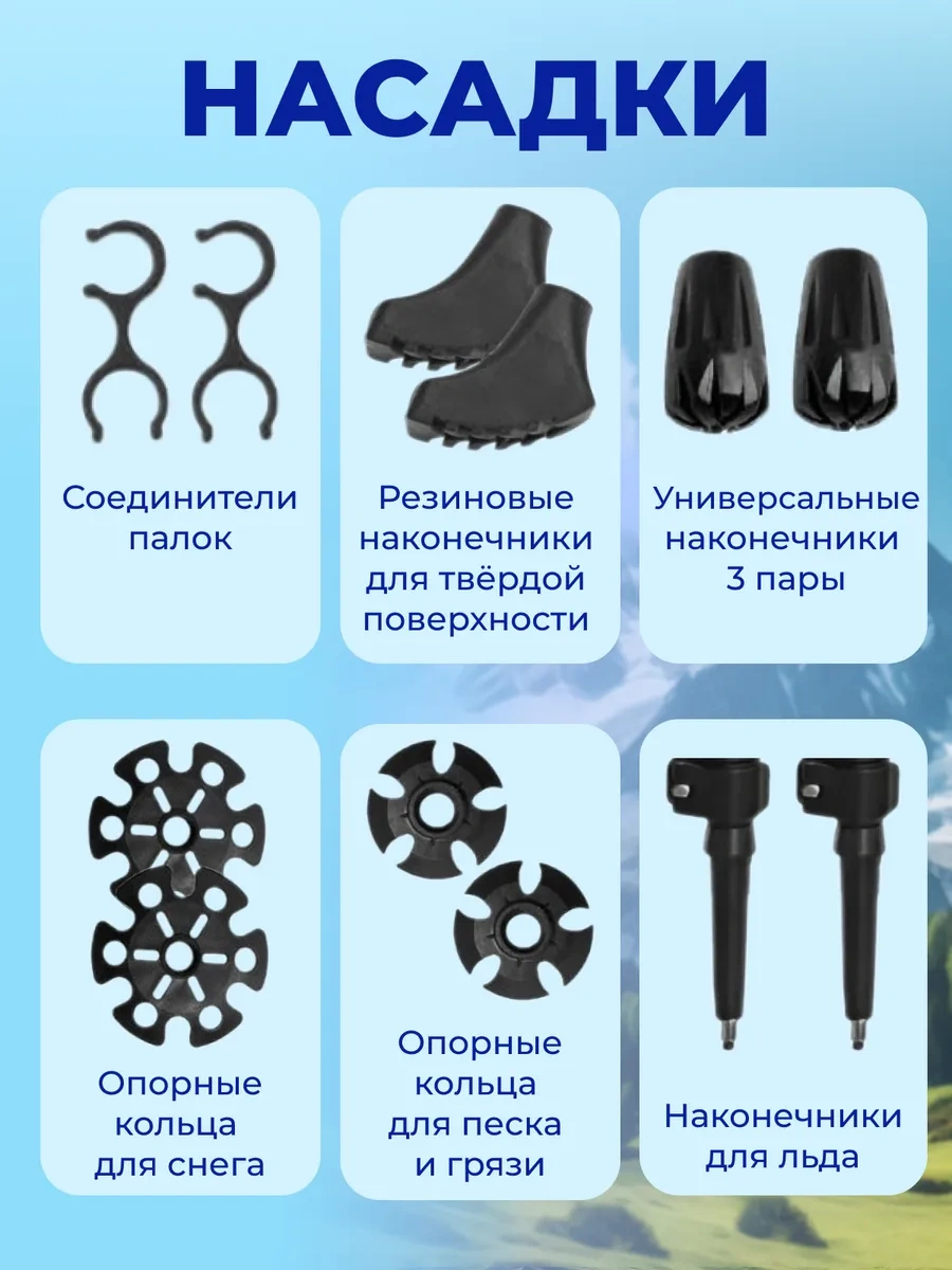 Nıkasa Teleskopik Kuzey Yürüyüşü Ve Yürüyüş Çubukları 402636554 Mavi