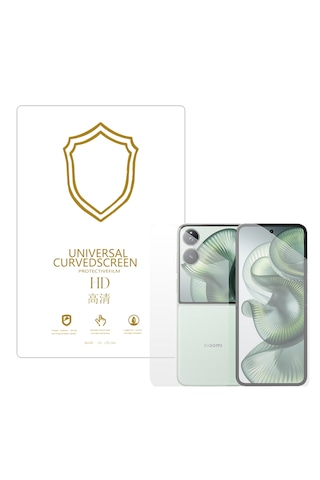 Microcase Xiaomi Mix Flip 2 İle Uyumlu Full Tpu Ön Arka Nano Koruma- Ekm103