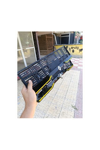 Renault - Reno Logolu Pleksi Plakalık 2 Adet 1 Takım - 644926241