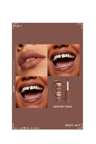 Nyx Professional Makeup Smooth Whip Kremsi Likit Mat Ruj - Memory