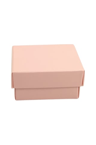 Pembe Karton Yüzük Kutusu 50 Li Paket İçi Süngerli