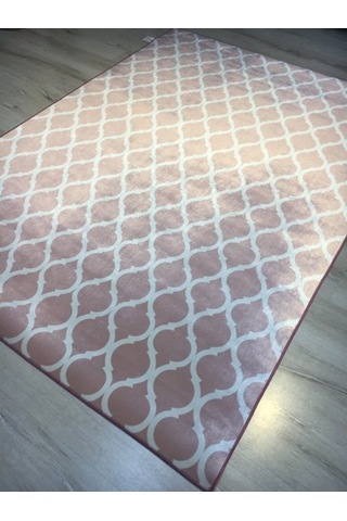 Doğuş Halı Milano Dm2104 Pudra 140X200Cm Yıkanabilir Kaymaz Halı