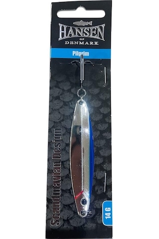 Hansen Pilgrim 7.8cm 14gr Silver Blue Kaşık