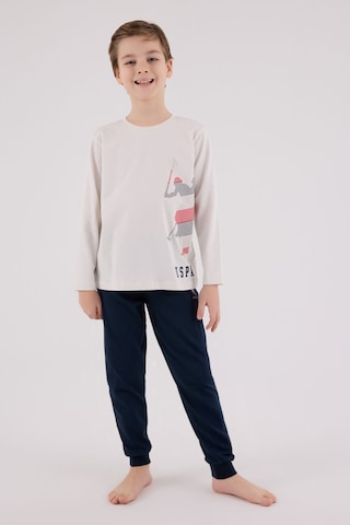 U.S. Polo Assn. U.s. Polo Assn Erkek Çocuk Gri Pijama Takımı Us2226-c-v1