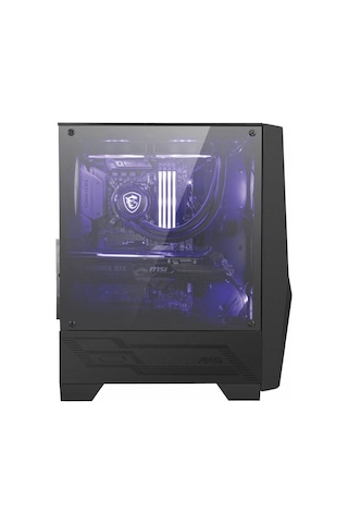 Mag Forge 100m Temperlı Cam 2x120mm 1x120mm Argb Fan Psu Yok Gamıng Siyah Kasa