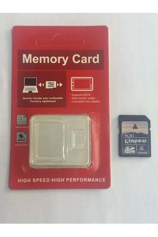 4 Gb Sd Kart 4 Gb Sd Hafıza Kartı
